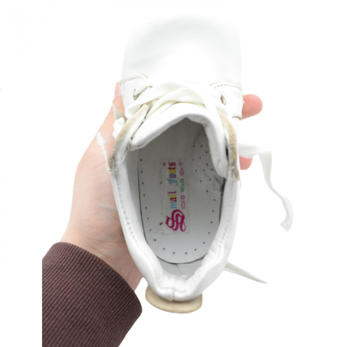 Ghete pentru fete Small Foots GFSF-726, Alb [4]