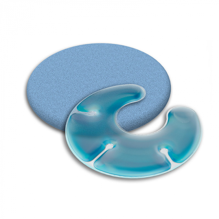 Set 2 tampoane pentru ingrijirea sanului cu gel Chicco 2024-01, Albastru [2]