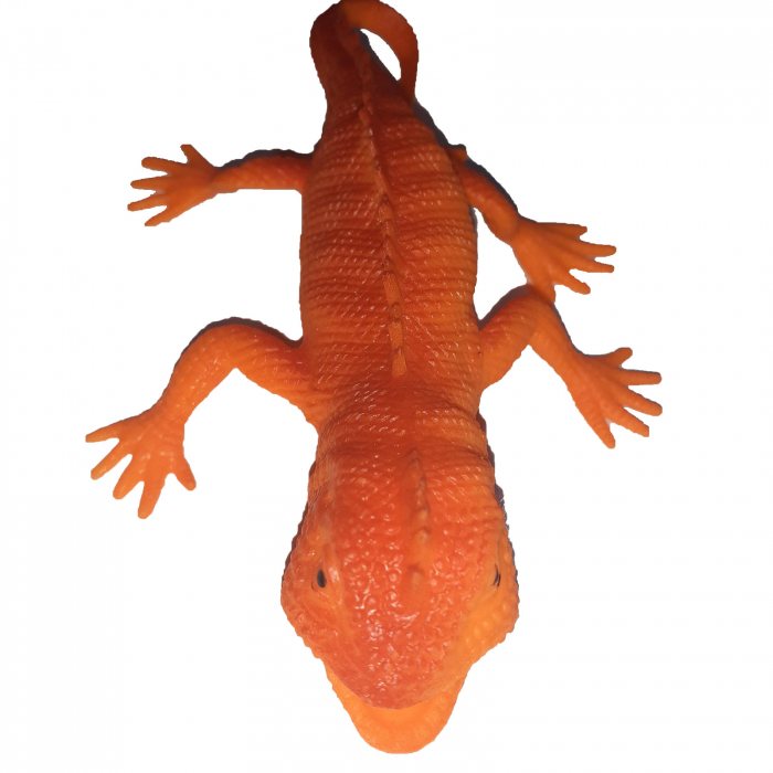 Figurina monitorul de savana 13 cm Mini Junior 555418-1, Portocaliu [2]