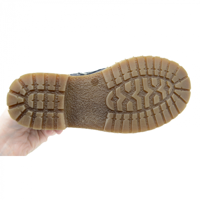 Cizme din piele pentru baietei Emel E 2515-4-28, Bleumarin [2]