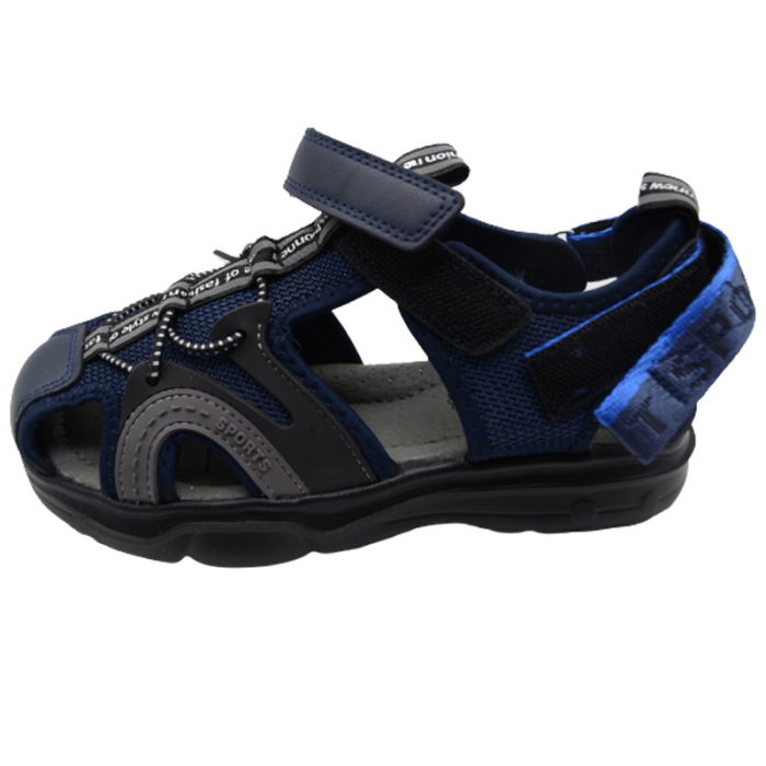 Sandale ortopedice pentru baieti Tom Miki C-T10039-C-33, Bleumarin [2]