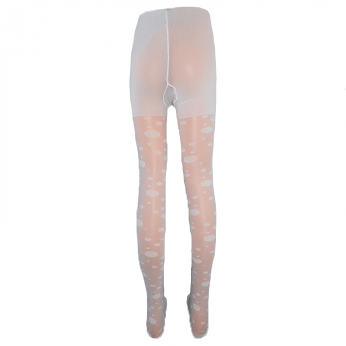 Dres 20 DEN pentru fete Petra-Elisa Evelina 000435, Alb [3]