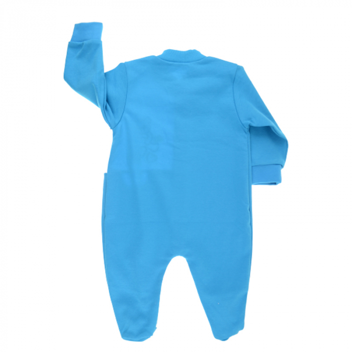 Salopeta cu maneca lunga pentru baieti Pifou Model 17 M1716AL, Albastru [3]