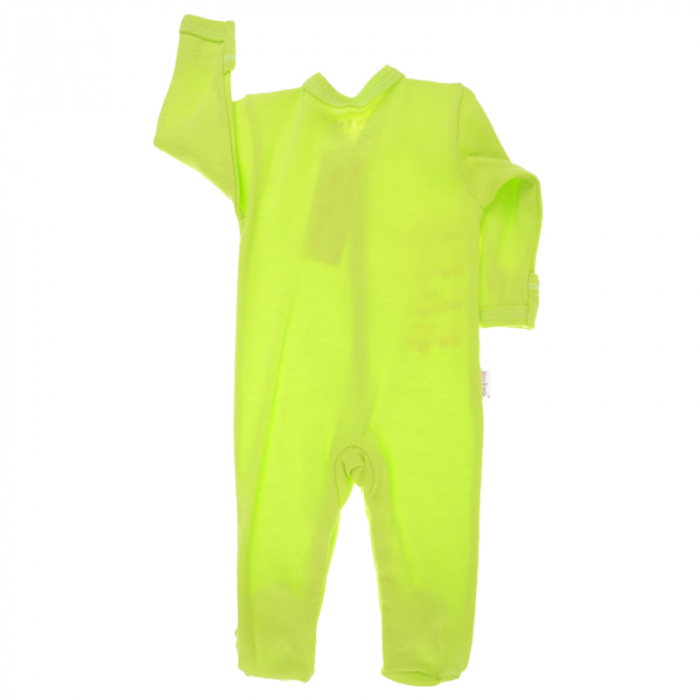 Salopeta cu maneca lunga pentru baieti Mini Bimbi MBB453-48, Verde [2]