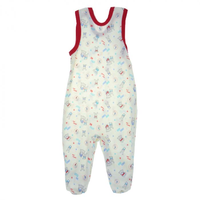 Salopeta fara maneci pentru fete Koala Bobas Fashion 1811GM-74, Multicolor [2]
