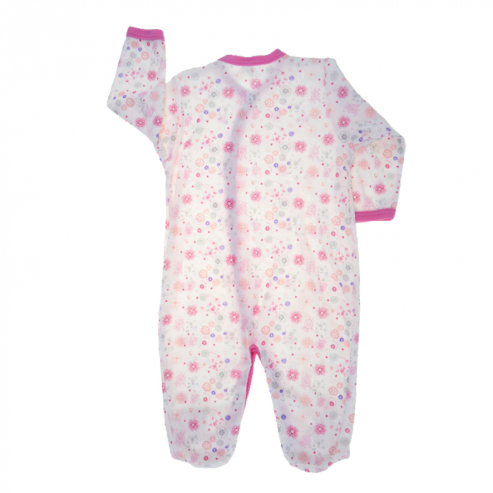 Salopeta cu maneca lunga pentru fete Koala Bobas Fashion GH1816, Roz [2]