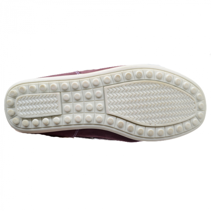 Mocasini ortopedici din piele pentru fete Pinky Pinky MPF-3008, Visiniu [2]