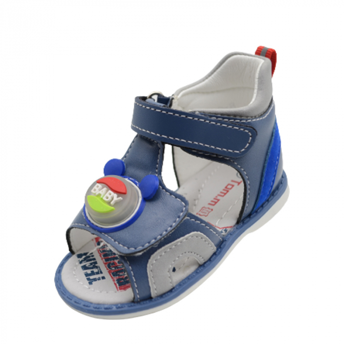 Sandale ortopedice pentru baieti Tom Miki C-T7959-B, Albastru [2]