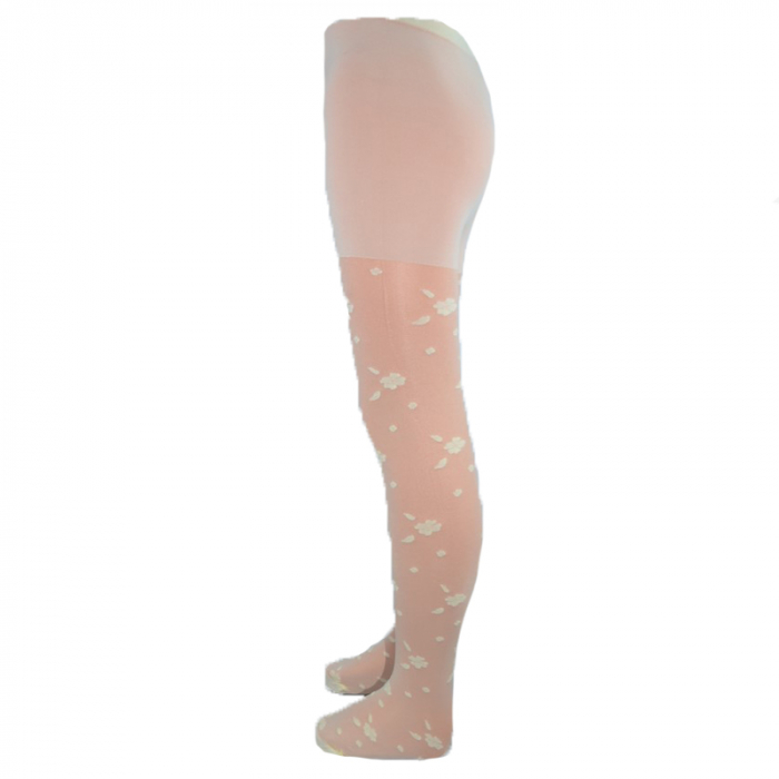 Dres 20 DEN pentru fete Petra-Elisa Serena 000626, Alb [2]