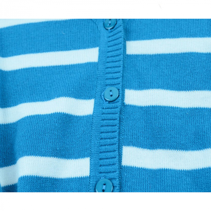 Cardigan maneca lunga pentru fete Happy House BL-121A, Albastru [2]