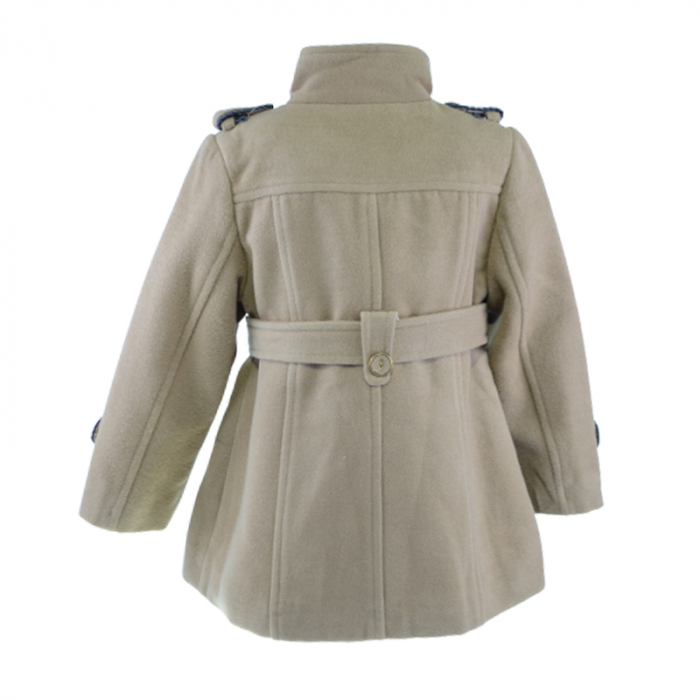 Palton pentru fete Simply Red WJ021G-92, Bej [2]