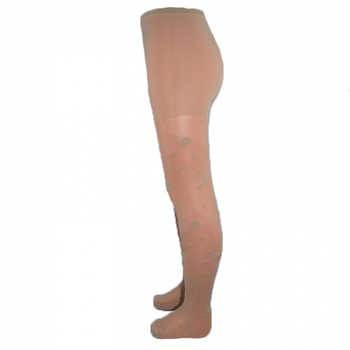 Dres 20 DEN pentru fete Petra-Elisa Serena 000626, Alb [2]