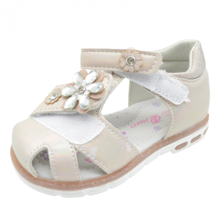 Sandale ortopedice pentru fete Tom Miki F-0109-F, Bej [2]
