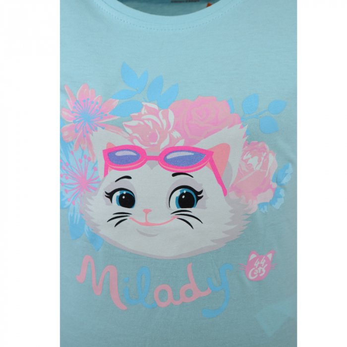 Tricou pentru fete E Plus M 810751-98, Albastru [3]