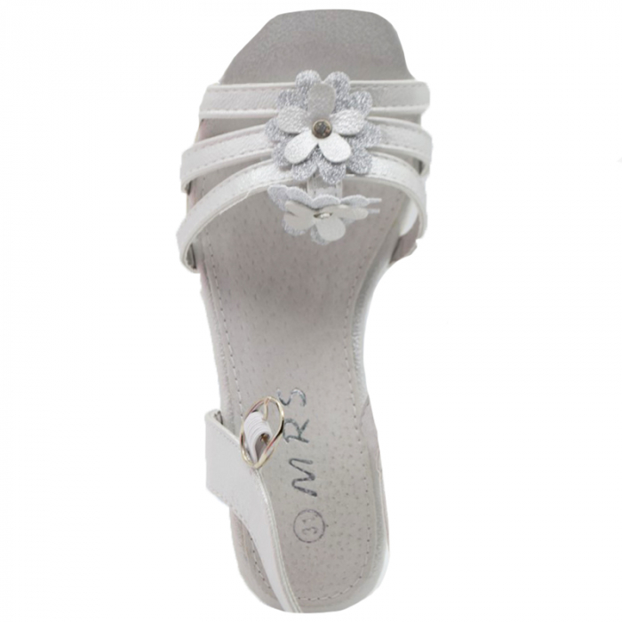 Sandale cu platforma pentru fete MRS M815AR-31, Argintiu [4]