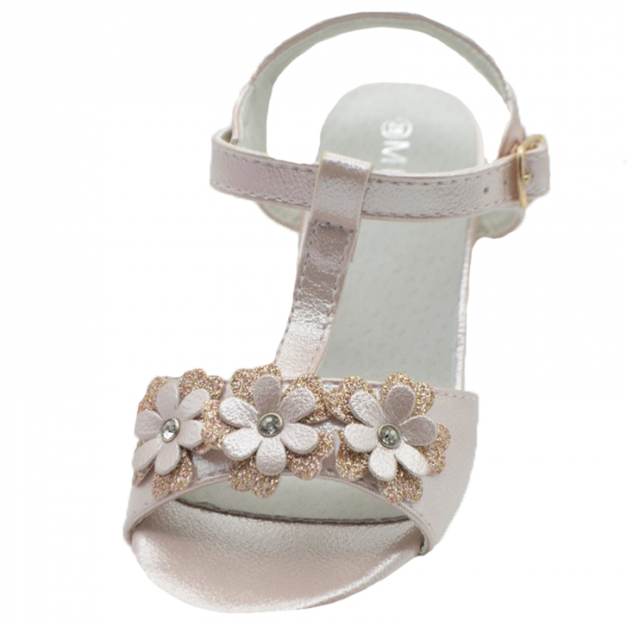 Sandale cu toc pentru fete MRS R2021R-25, Roz [2]