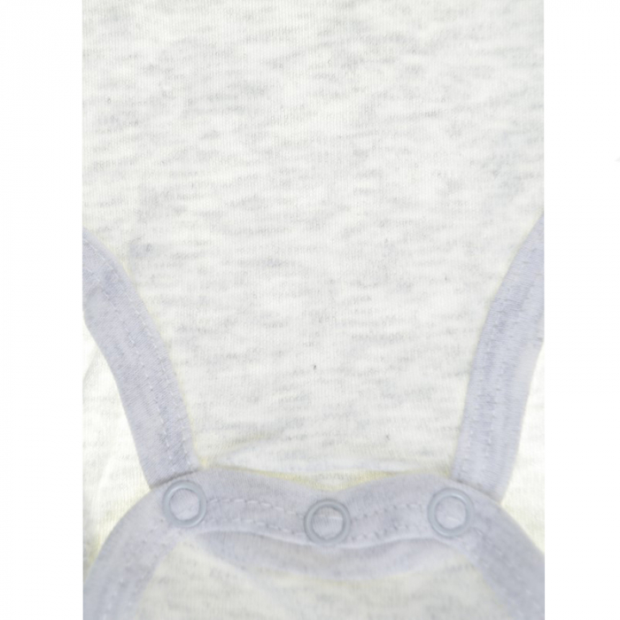 Body cu maneca lunga pentru fete E Plus M 874432-68, Gri [4]