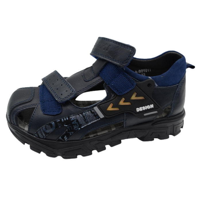 Sandale ortopedice pentru baieti Bessky A-B01011-B-36, Bleumarin [2]