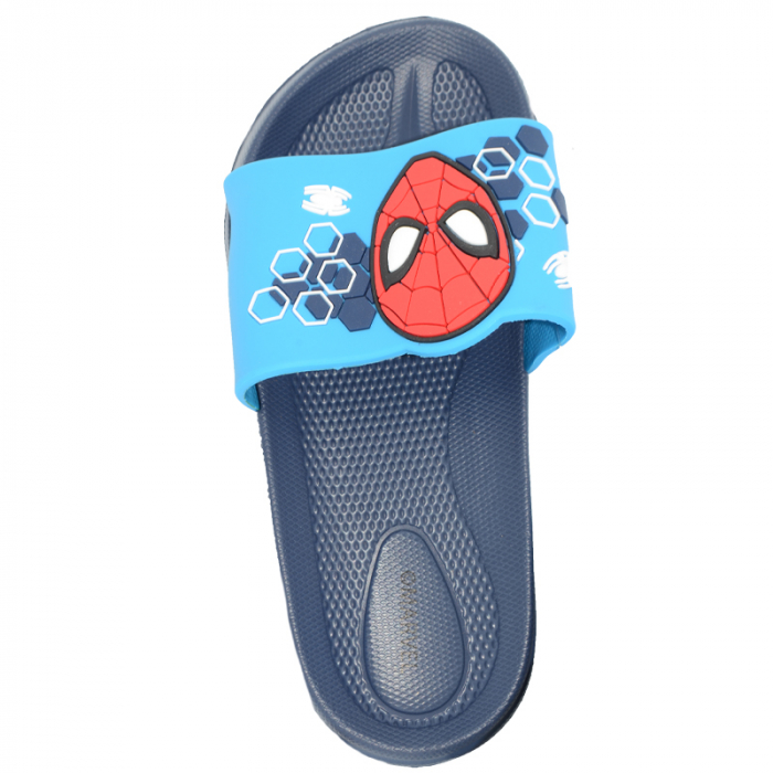 Papuci din spuma pentru baieti E Plus M Spider-Man 884134-25-26, Bleumarin [4]