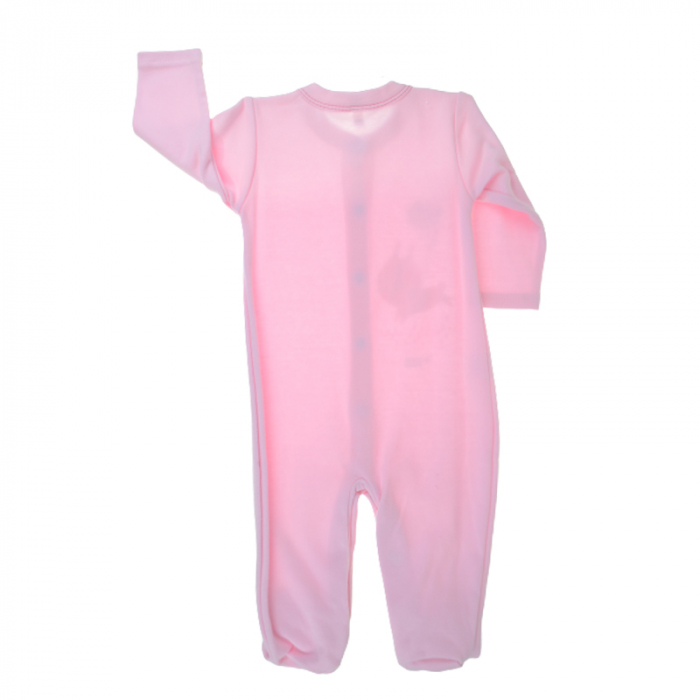 Salopeta cu maneca lunga pentru fete Koala Mini Baby 3926R-68, Roz [2]