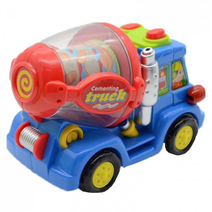 Jucarie pentru baieti betoniera Huile Toys 386ABC, Multicolor [2]