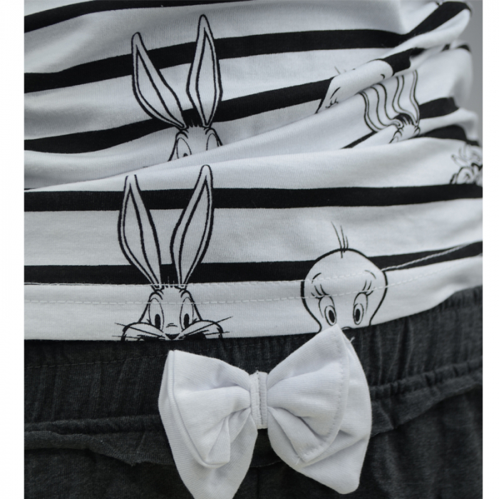 Compleu de vara 2 piese pentru fete E Plus M Looney Tunes 893860-134, Alb [3]