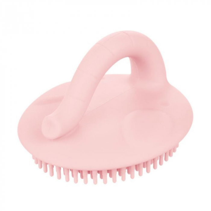 Perie de baie din silicon pentru fete Canpol Babies 9/115-1, Roz [5]