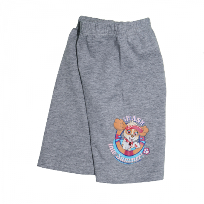 Pantaloni scurti pentru fete Paw Patrol Setino PSFS-02, Gri [3]