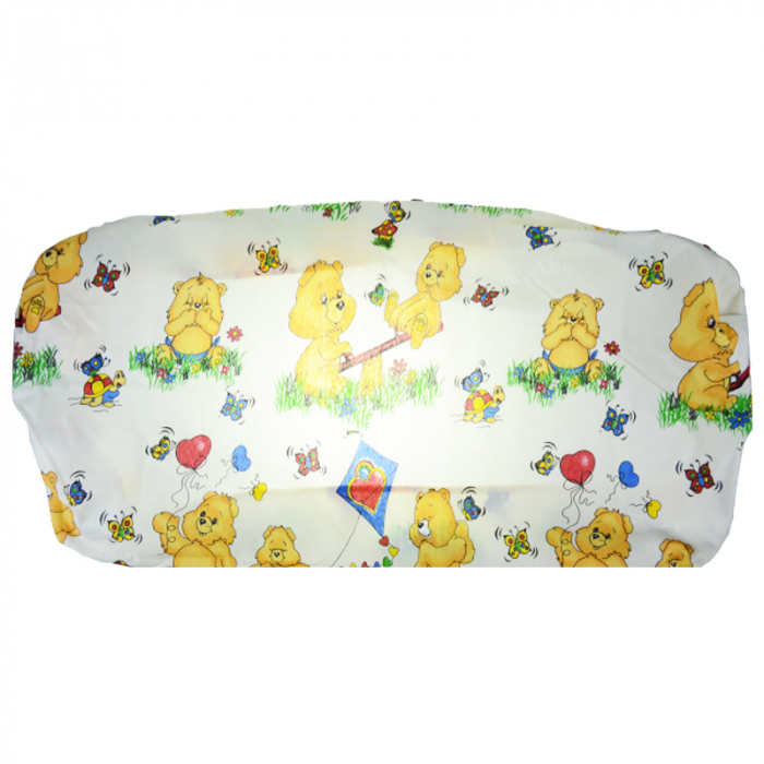 Set 4 piese lenjerie si aparatori patut Mini Junior HGU6421, Multicolor [3]