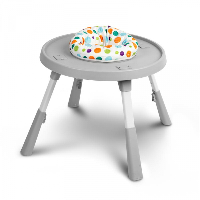 Scaun 3 in 1 transformabil pentru copii Caretero Velmo VELV-1, Alb [4]