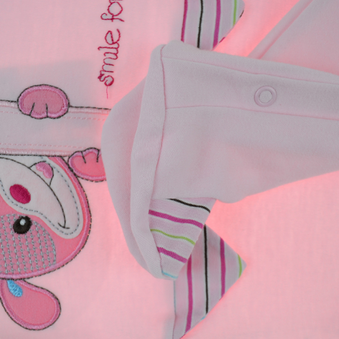 Salopeta cu maneca lunga pentru fete Koala Baby 668667, Roz [3]