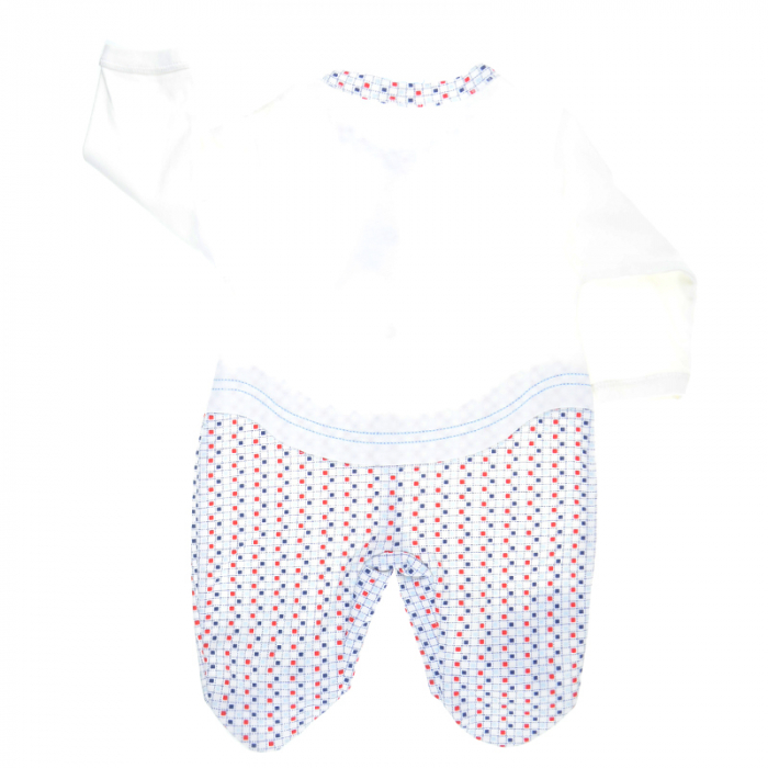 Salopeta cu maneca lunga pentru baieti Gaye GY7645-56, Multicolor [2]