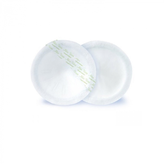 Absorbante pentru san 40 bucati Canpol Babies Aloe Vera 19/608, Alb [2]