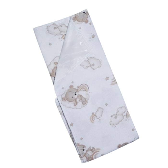 Aleza impermeabila din bumbac 50 x 60 cm Sensillo AIMPS-10, Alb [1]