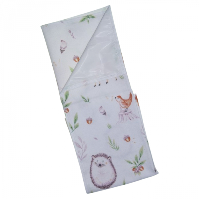 Aleza impermeabila din bumbac 50 x 60 cm Sensillo AIMPS-14, Alb [1]