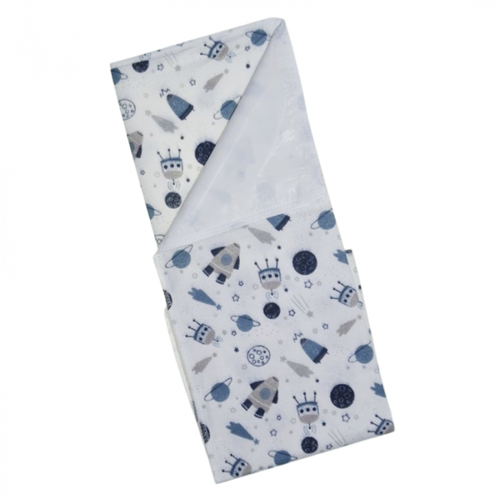 Aleza impermeabila din bumbac 50 x 60 cm Sensillo AIMPS-15, Albastru [1]