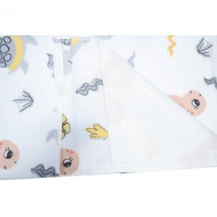 Aleza impermeabila si refolosibila din bumbac 50 x 60 cm Sensillo SILLO-09999, Multicolor [2]