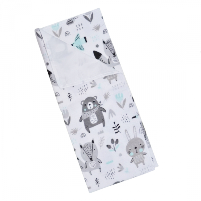Aleza impermeabila din bumbac 50 x 60 cm Sensillo SILLO-01172, Multicolor [1]