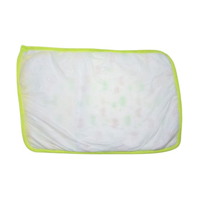 Aleza impermeabila si refolosibila din bumbac, 60 x 40 cm pentru bebe, Mini Junior ALZ0109V2, Verde [3]