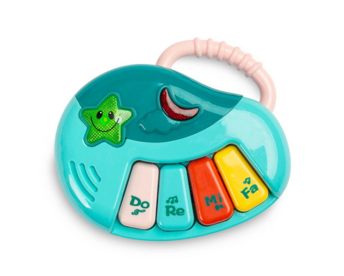 Antepremergator muzical pentru copii, Toyz 398020, Turcoaz [8]