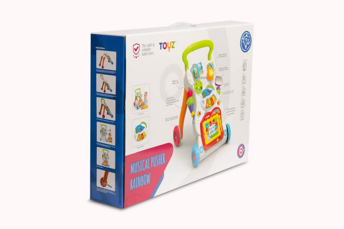 Antepremergator muzical pentru copii, Toyz 398020, Turcoaz [10]