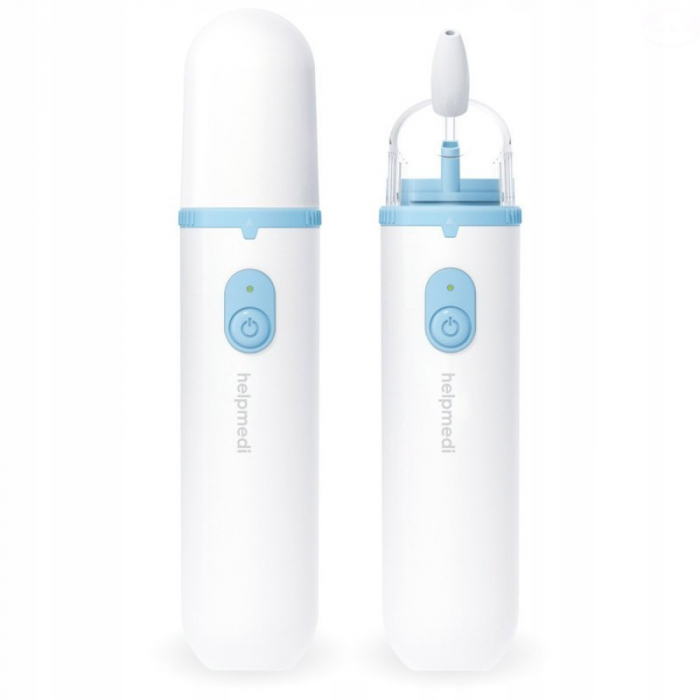 Aspirator nazal pentru bebelusi Helpmedi 776404, Alb [2]