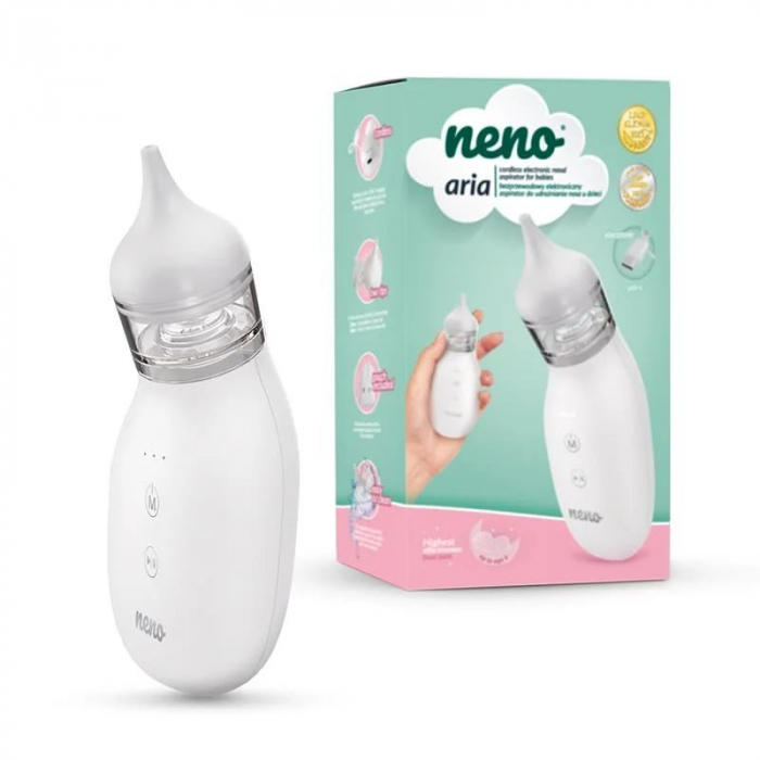 Aspirator nazal electric Neno,  674346, Alb [3]