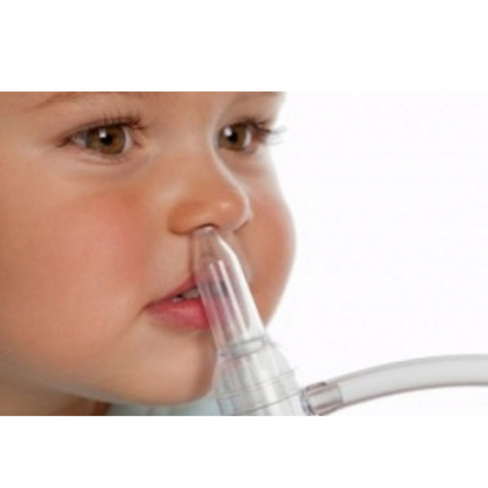 Aspirator nazal pentru bebelusi Abakus 500314, Alb [2]