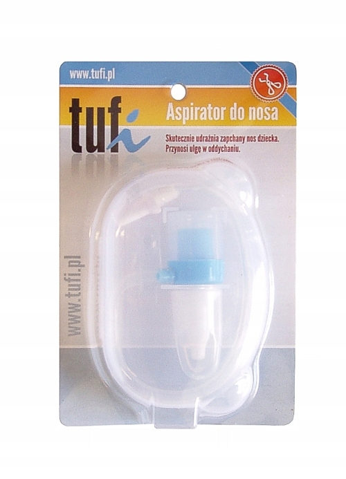 Aspirator nazal pentru bebelusi Tufi TF09217, Alb [2]