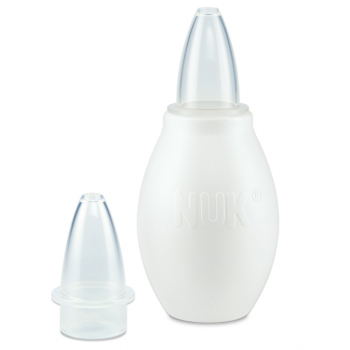 Aspirator nazal pentru copii NUK 256065, Alb [2]