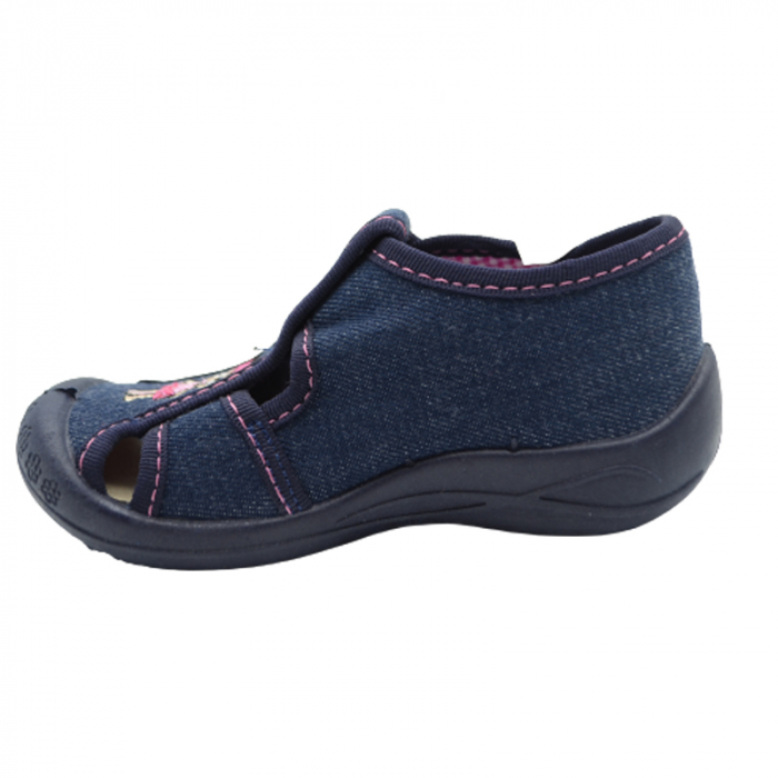 Sandale din panza pentru fete Freedom FRE4123-23, Bleumarin [2]