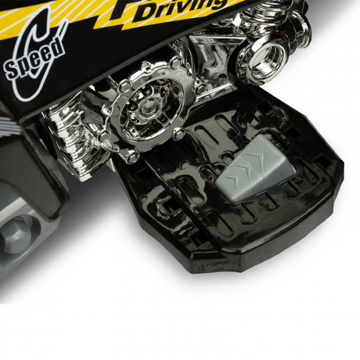 ATV electric cu telecomanda pentru copii Toyz Cuatro C35521, Negru [4]