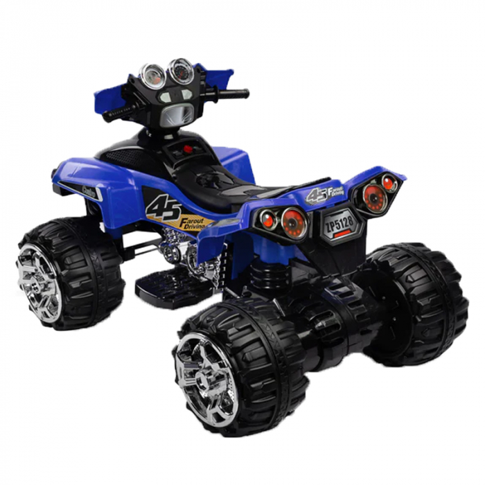 ATV electric pentru copii Toyz Cuatro C35525, Albastru [3]
