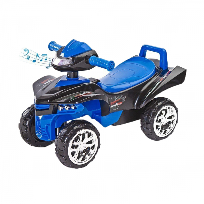 ATV pentru copii Mini Raptor 2 x 1,5 V Caretero MQRALU, Albastru [3]